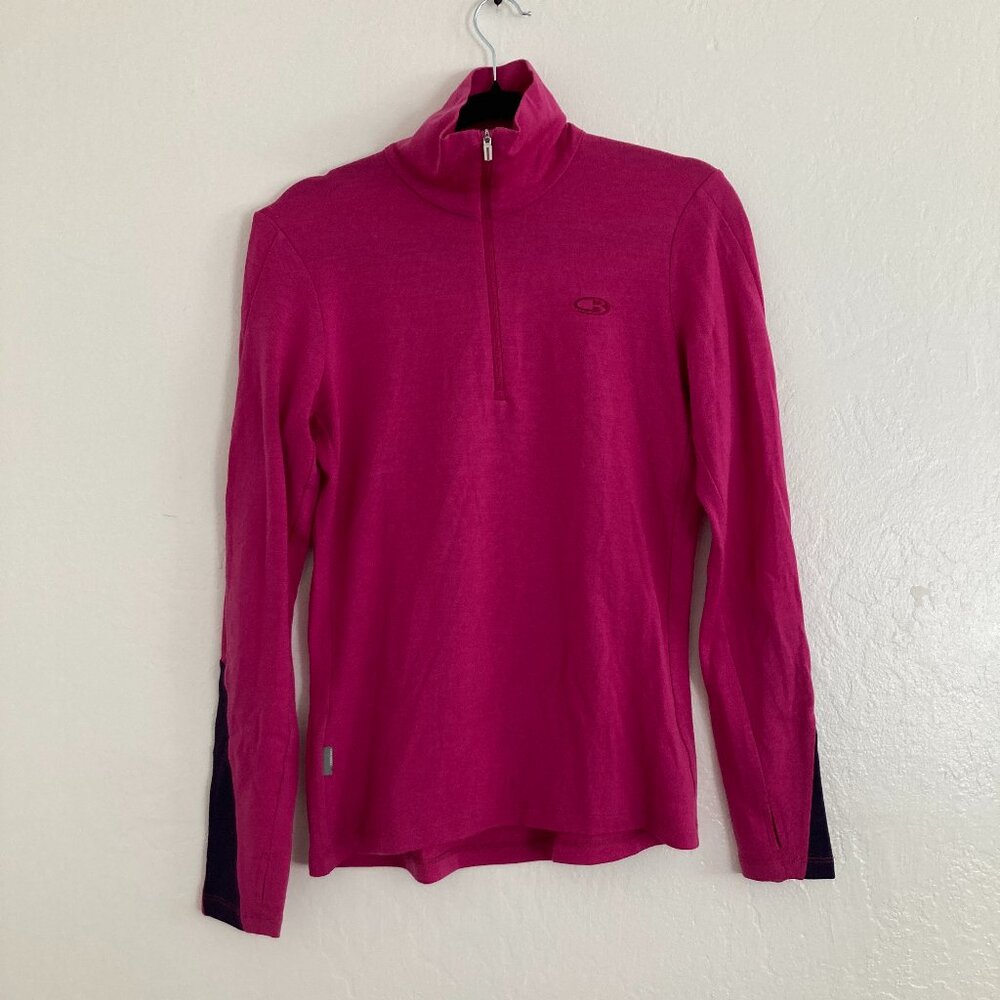 Icebreaker Women's Long Sleeve Tee - Pink